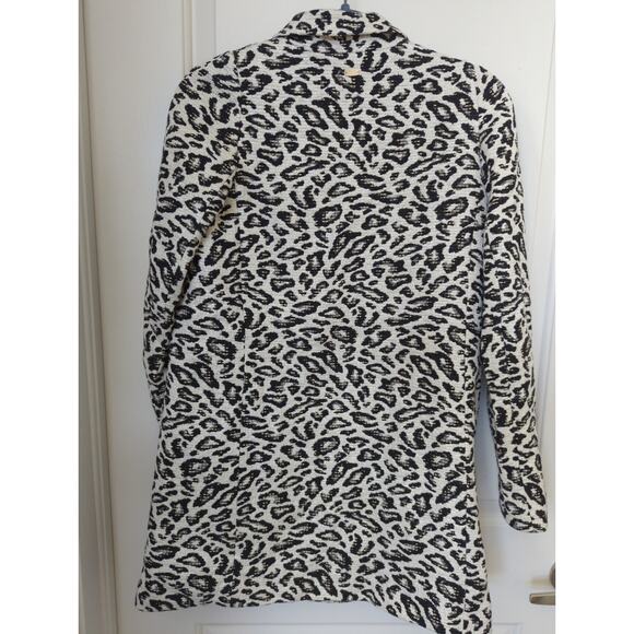 Liu Jo Milano Woman Animal Print Coat size 40 - Picture 3 of 12
